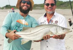 Phenomenal surf snook fishing will continue on Brevard beaches throughout September.