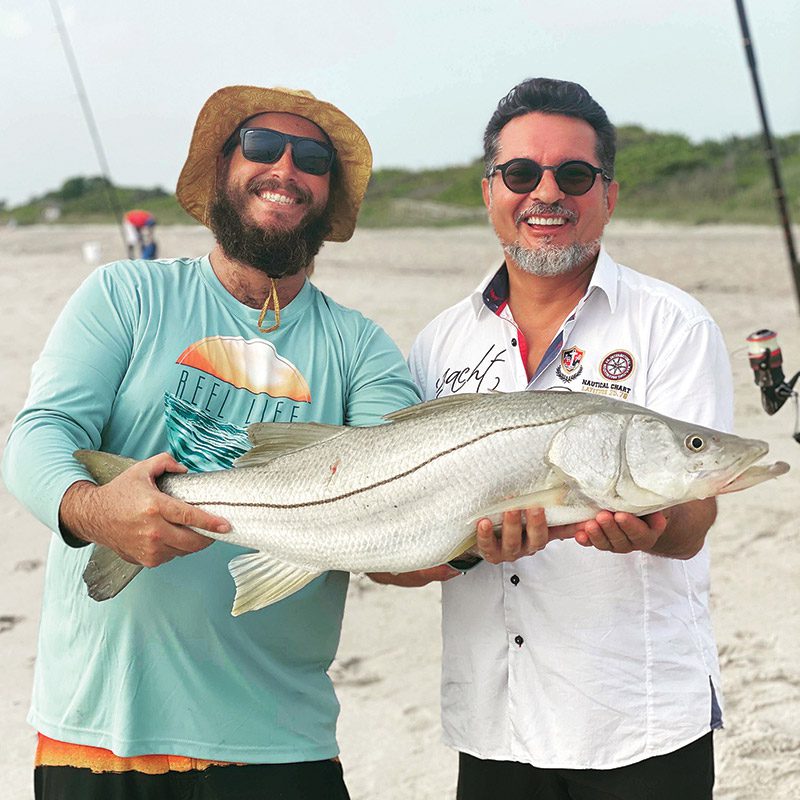 Phenomenal surf snook fishing will continue on Brevard beaches throughout September.