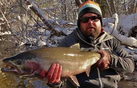 Pere Marquette River Fishing Report: January 2016 - Coastal Angler ...