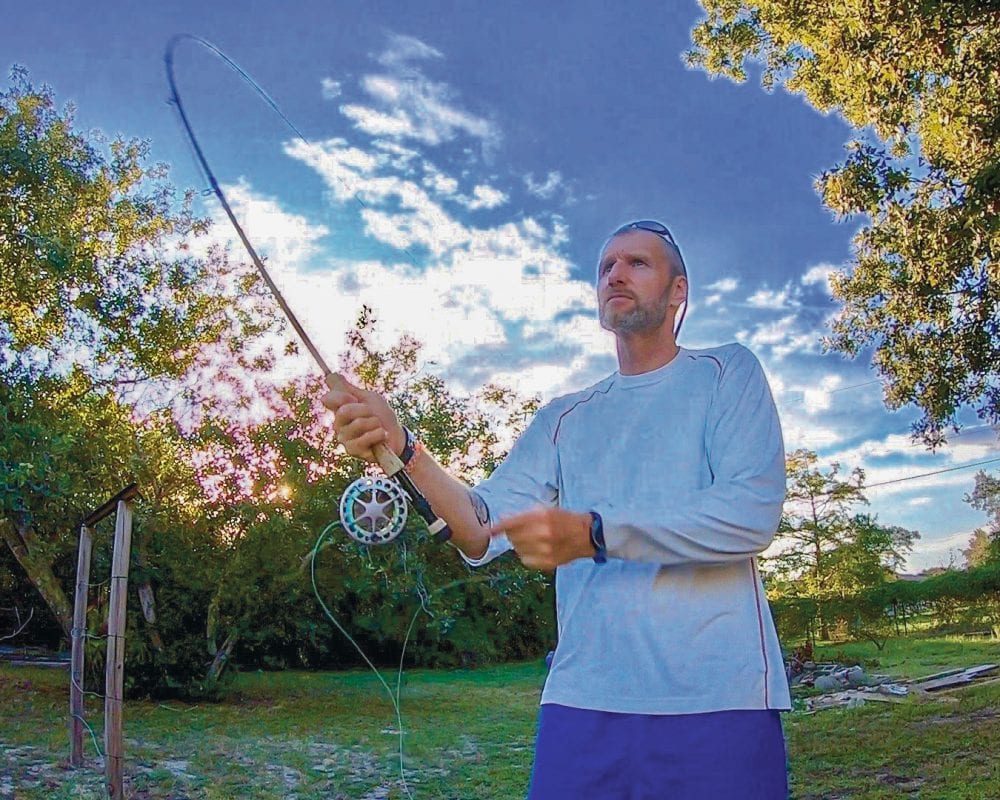 fly fishing casting step 5