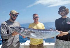 Another great day was had aboard the Underfire with Capt Zach. Handful of kings, cuda, red snapper, sandbar sharks and one wahoo missing its tail!