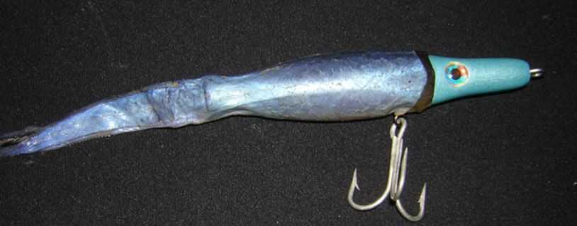 Photo courtesy of Cow Harbor Bait and Tackle. Eel skin needlefish were one of last’s years top North Shore striper enticers.