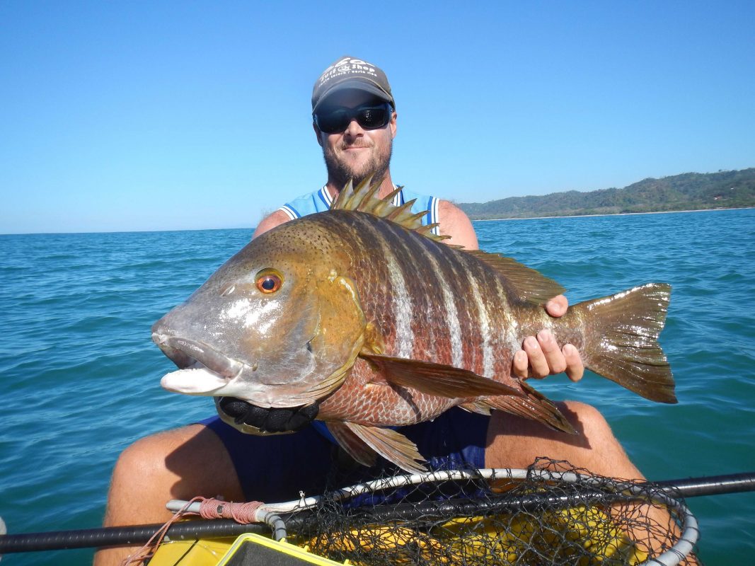 kayak fishing techniques: trolling for monsters in costa rica