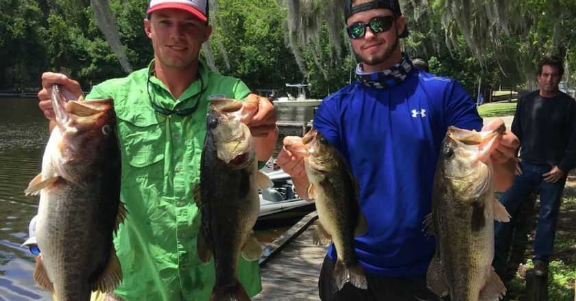 Lane Crosson and Jim Perk, 22-lbs, 8.5lbs, Big Fish, Lake Istokpoga