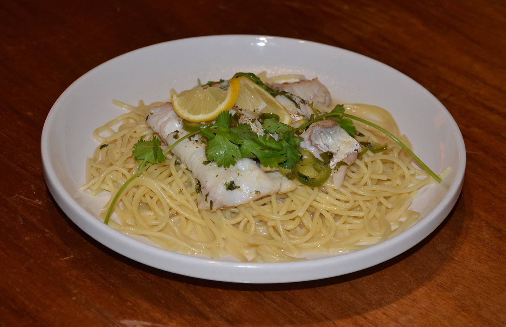 Haddock Over Pasta Coastal Angler & The Angler Magazine