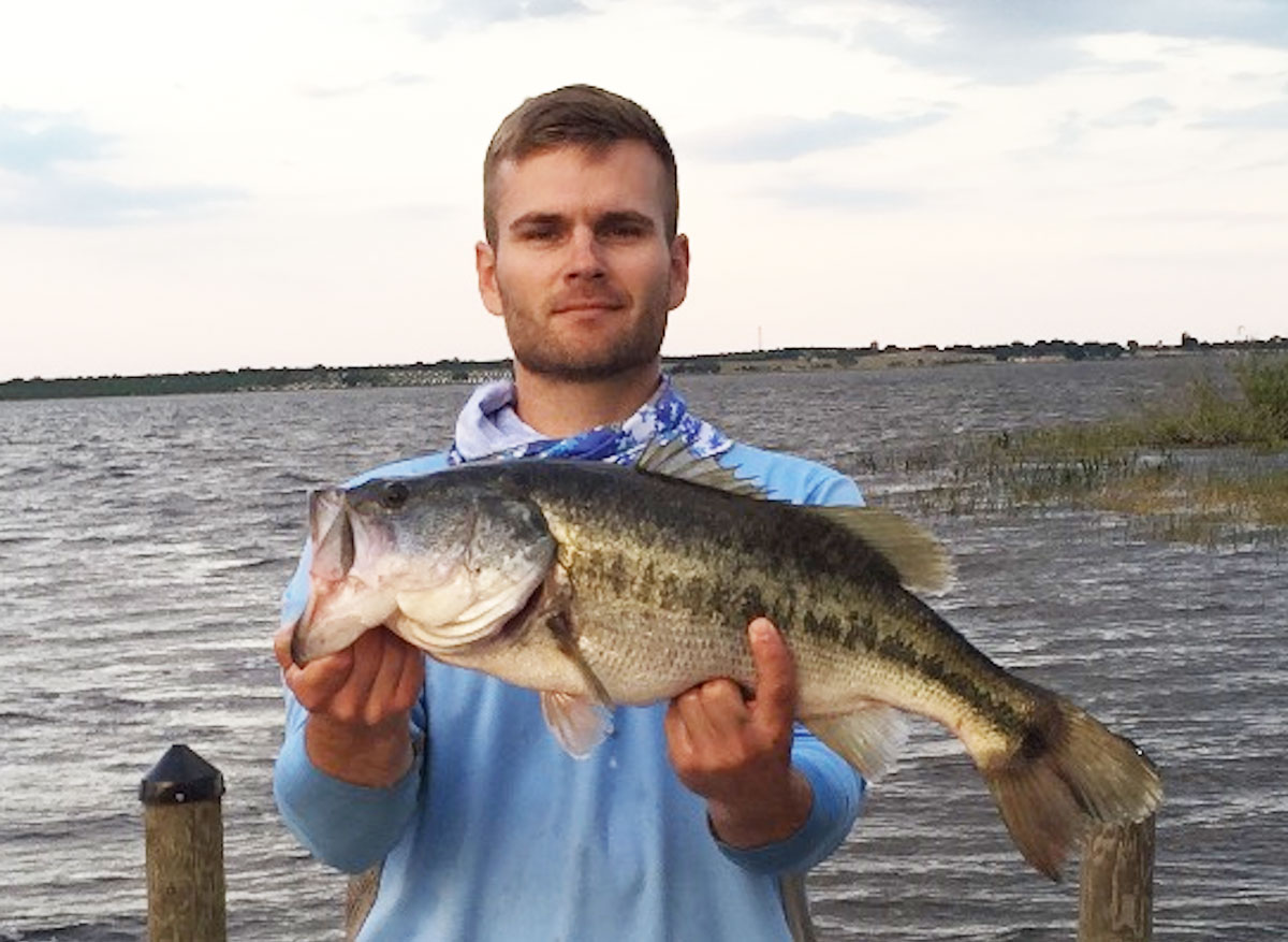 Dustin Stutzman, 8.25-lbs, Lake Placid