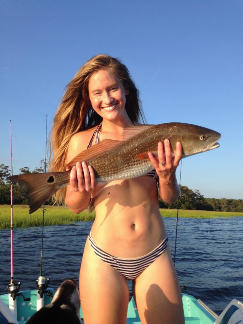 Erin's Oak Island Red Drum | Coastal Angler &amp; The Angler 