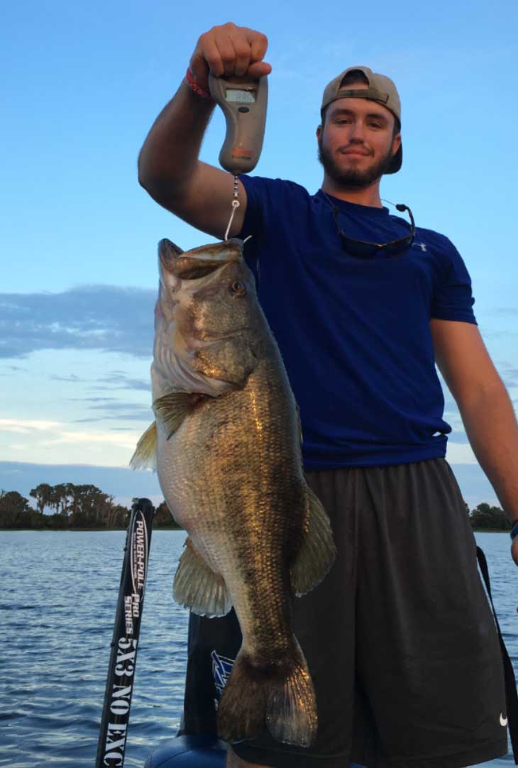 James Peck, 8.81 lbs, Lake Josephine