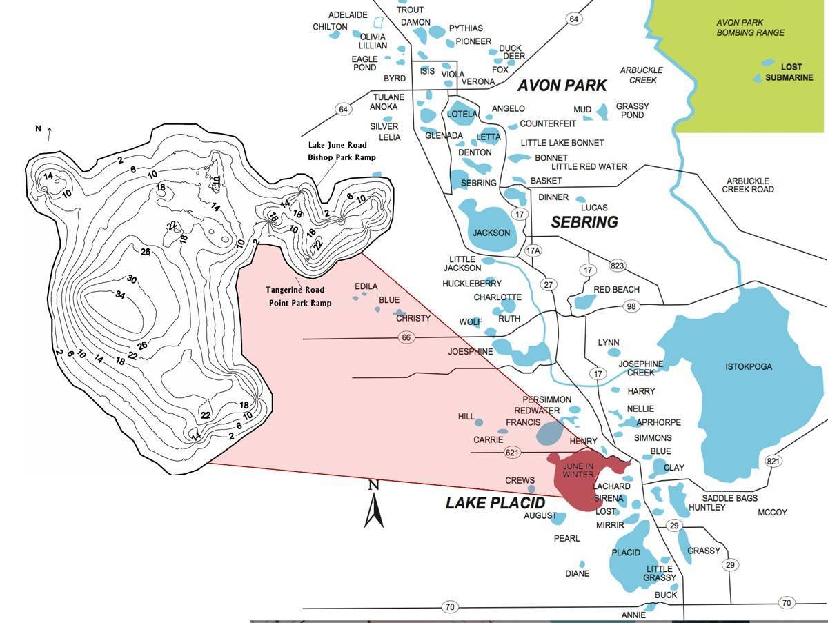 Lake Placid Depth Chart