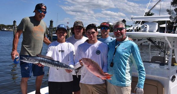 From last year’s KDW, Team Reelin Cash, Cash Fenton weighed in a 5.4 pound wahoo, the only wahoo caught, for 1st Place wahoo division.