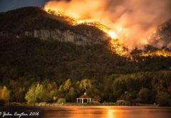 Party Rock Fire, North Carolina