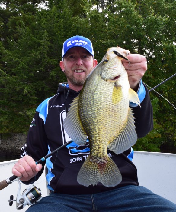 Tim from Tim Moore Outdoors is already capitalizing on some of the great fall fishing to be had.