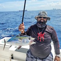 Tarang Patel caught this blackfin tuna while fishing with Capt. Will Howard.