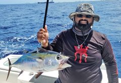 Tarang Patel caught this blackfin tuna while fishing with Capt. Will Howard.