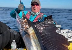 Mike with a nice sailfish.