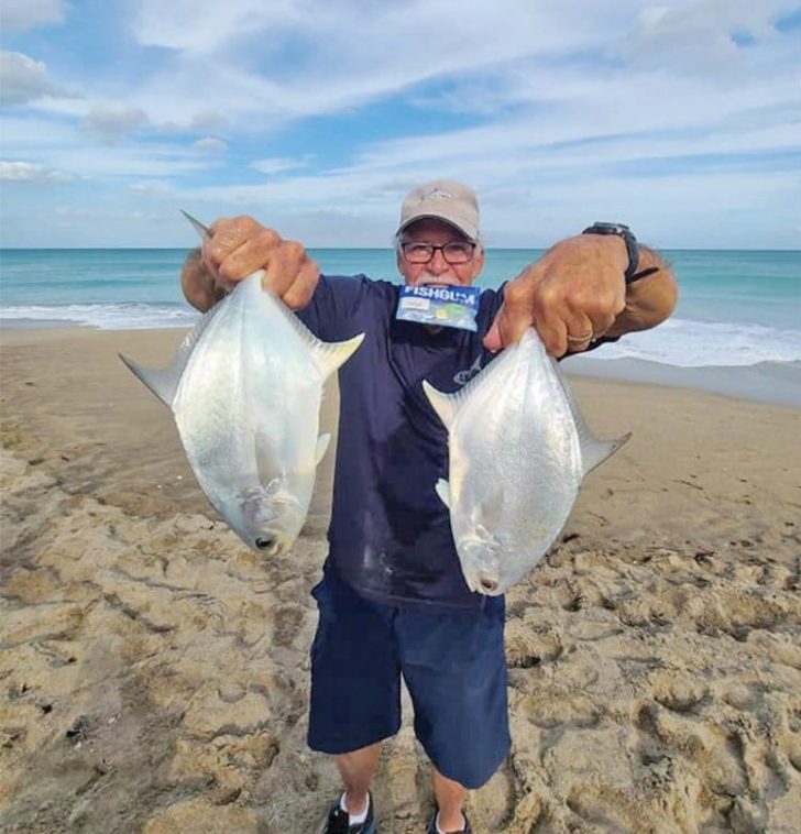 The legend himself, Pompano Rich with a pair of slabs!