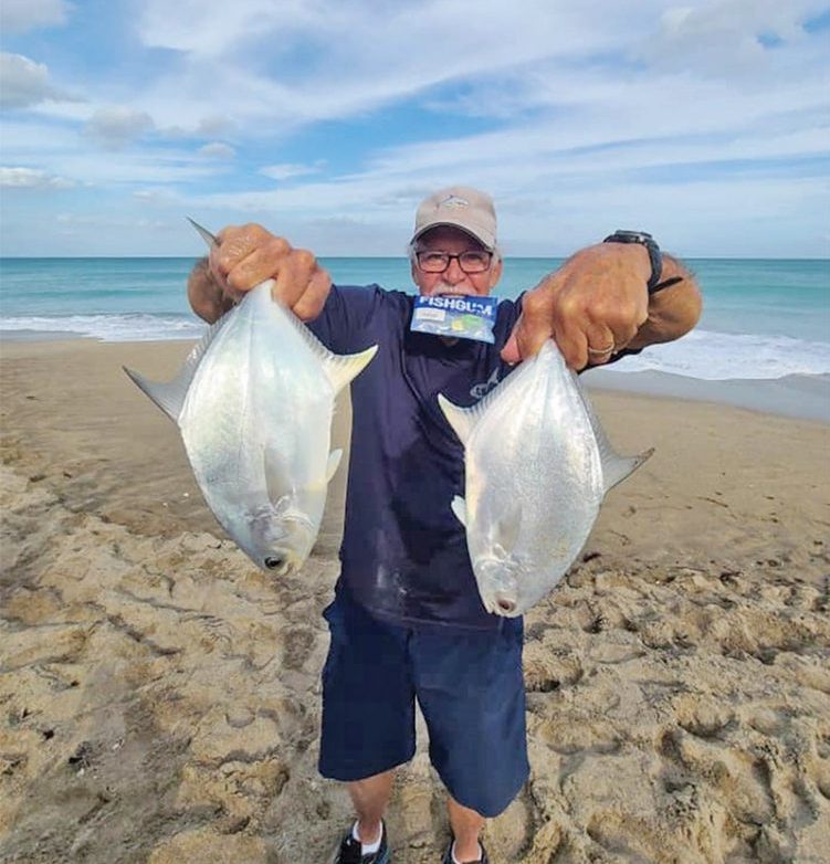 Fishing with Sand Fleas for Pompano - Surf Fishing Gulf Shores