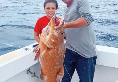 Big cubera snapper caught with Fishing Headquarters.