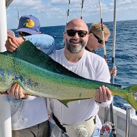 Bachelor party on the Mary B III.