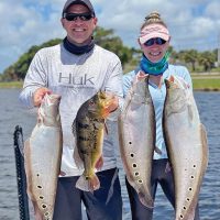 Robbie & Jen Weir had an awesome day on Lake Ida.