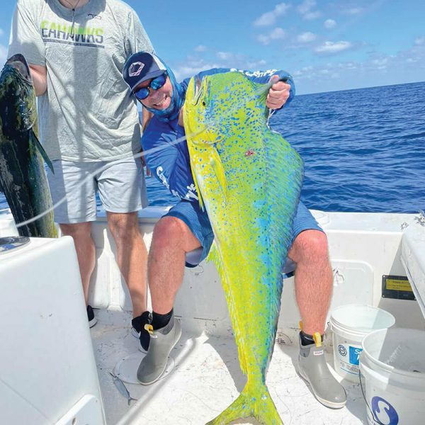 Capt. Abie Raymond of Go Hard Fishing put his clients from Kentucky on a slammer sized bull and cow!