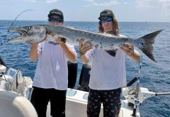 This slob of a barracuda crashed team Reel Line’s party during a recent tournament.