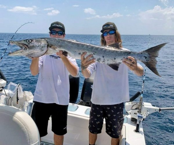 This slob of a barracuda crashed team Reel Line’s party during a recent tournament.