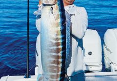Sean Parker with a solid Bahamas high speed wahoo.