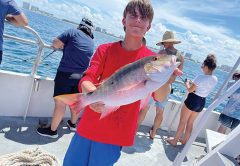 Mutton snapper caught with Fishing Headquarters.
