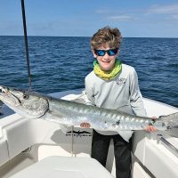 Zane Green showed this big barracuda who’s the boss!