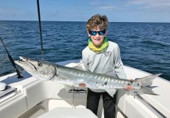 Zane Green showed this big barracuda who’s the boss!