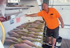 The yellowtail snapper bite is on fire!