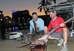 Congratulations to Capt. Ryan Palmer of Family Jewell Fishing Charters on his first daytime swordfish.