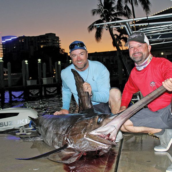 Congratulations to Capt. Ryan Palmer of Family Jewell Fishing Charters on his first daytime swordfish.