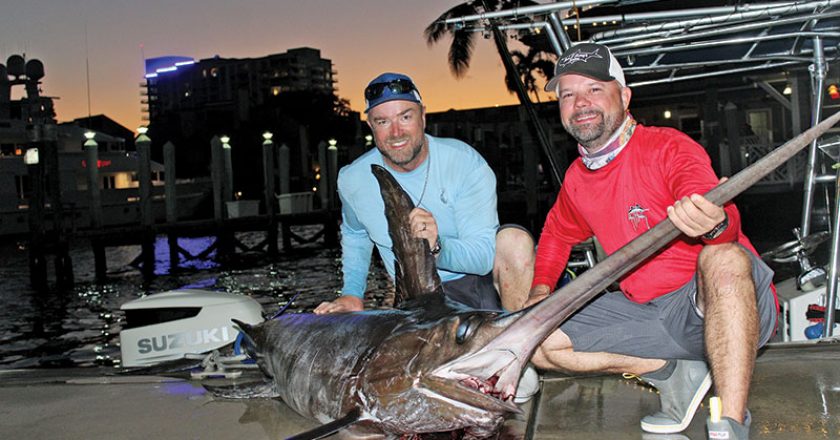 Congratulations to Capt. Ryan Palmer of Family Jewell Fishing Charters on his first daytime swordfish.