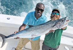Smoker kingfish caught with New Latitude Sportfishing.