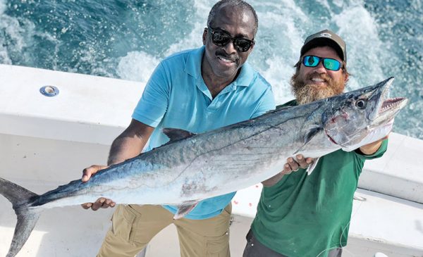 Smoker kingfish caught with New Latitude Sportfishing.