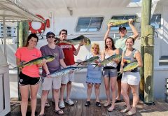 This group had a fabulous day with Fishing Headquarters.