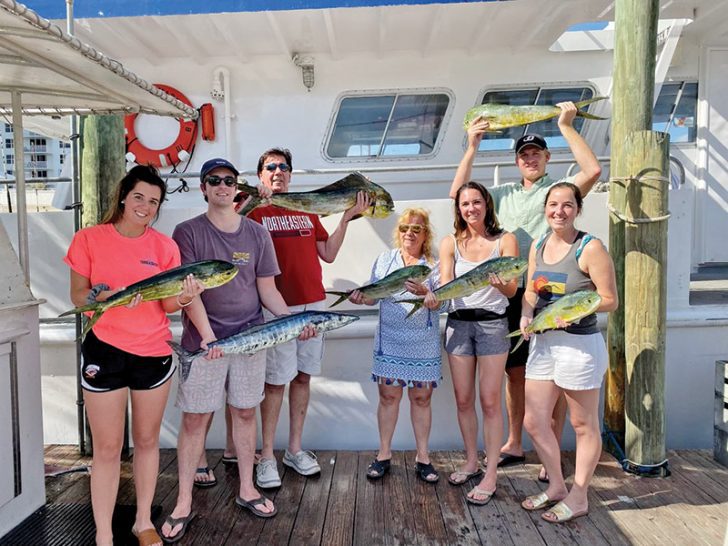 This group had a fabulous day with Fishing Headquarters.
