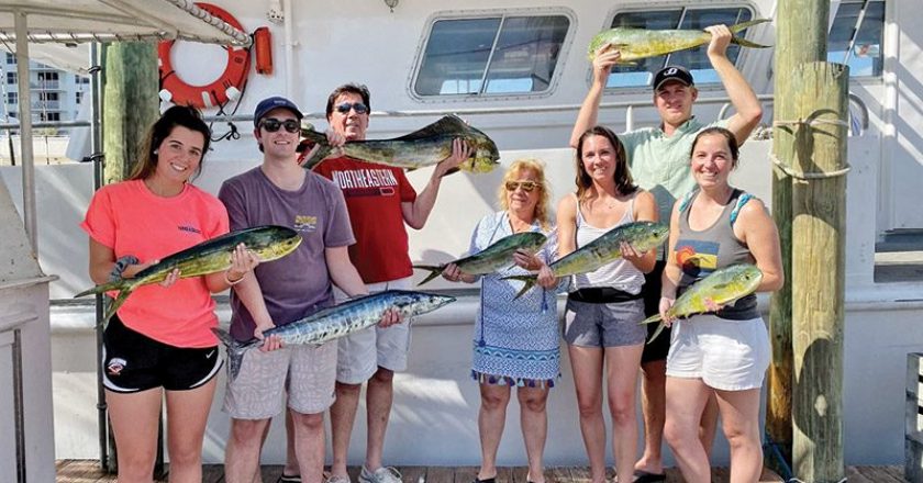 This group had a fabulous day with Fishing Headquarters.