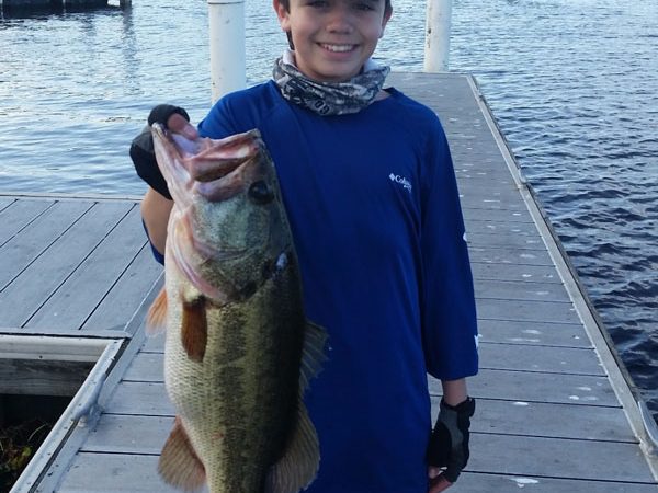 Robert DiNino, Bass, 6.125-lbs, Lake Okeechobee