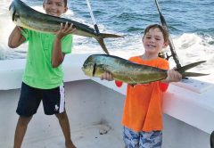 Nice dolphin caught by these kiddos.