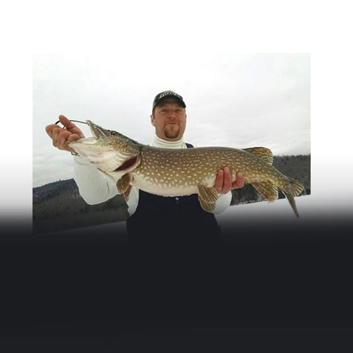 Ice Fishing for Pike In the Adirondacks - Coastal Angler & The Angler  Magazine