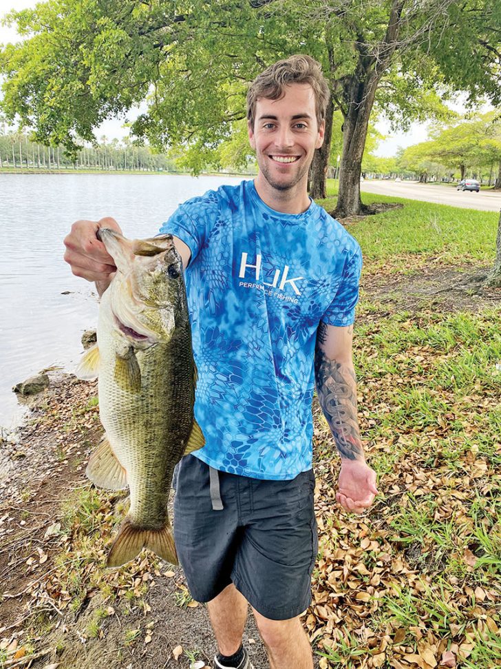 Josh Patrick found this toad while canal hopping out west.