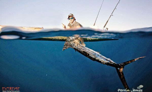 Joe Hector with a nice sailfish