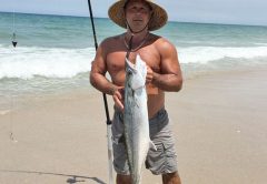 Al Roye with a 38-inch Melbourne Beach king.