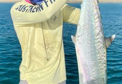 Jon scored a nice Kingfish off the beach on a recent trip with Going Coastal Charters.