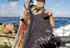 Jordan with his first sail.