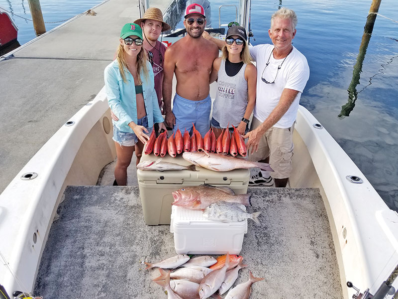 A nice haul by the Raab crew aboard the Kitchen Pass with Capt Tew.