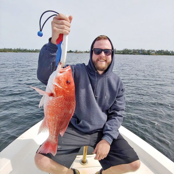 Bay snapper aboard the C-note boat.